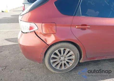 2009 Subaru Impreza 2.5I из США, поврежденный, VIN JF1GH60659H814633